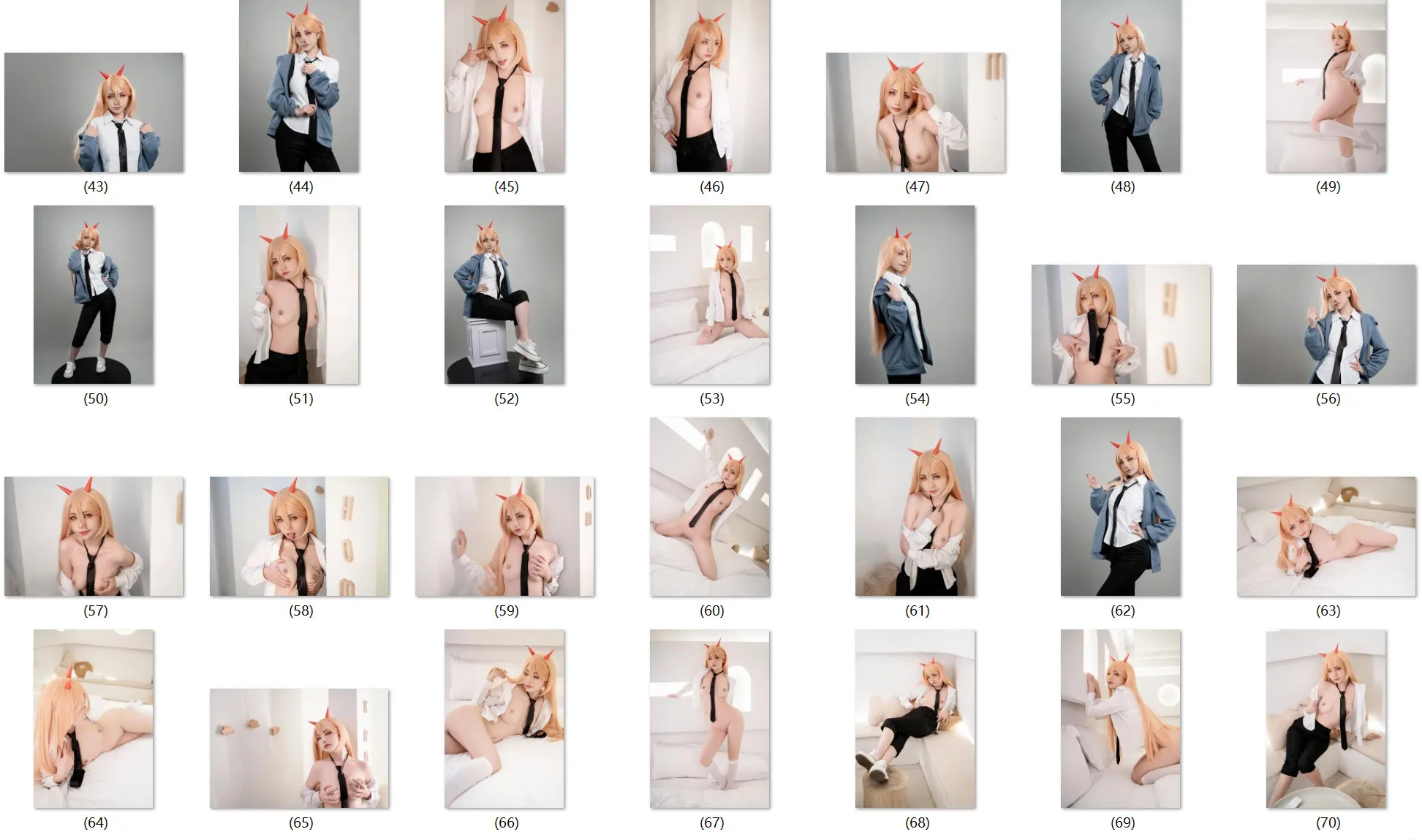 【チェンソーマンパワー】★2K★Coser-NekoKoYoshi Power　73P