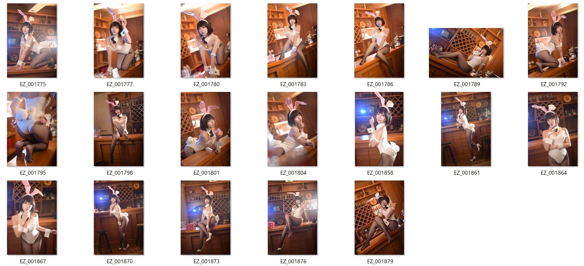 【冴えカノ加藤恵(バニーガール)】NO.016 加藤恵バニーガール  19P