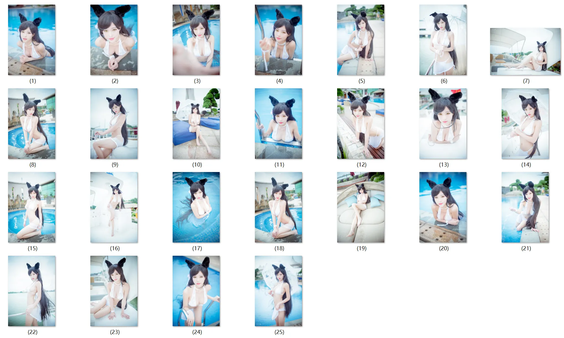 ★4K★Coser-SHIMIZU　NO.005 愛宕水着Ver 25P