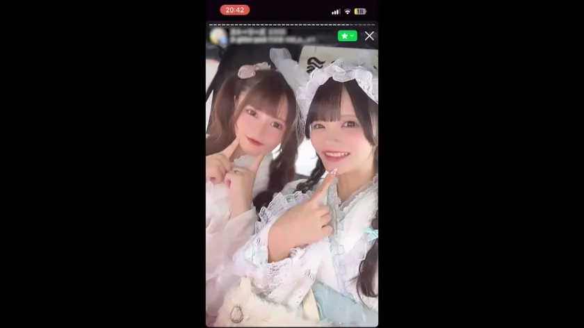 【レズ3P】親友同士の2人をレズらせてハメちゃいました。カースト上位の美少女のマンコを交互に何度もガン突きして中出し。※仲睦まじいSNSの映像あり