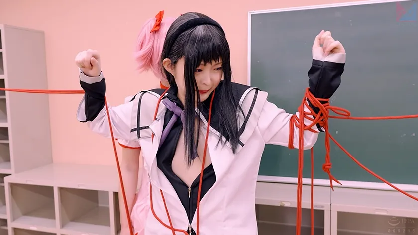 【まどマギ暁美ほむらコスプレAV】成人向け魔法少女まじか☆マジカ ワルベロキスの夜 千川とわ