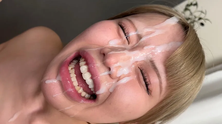 大量ザーメンぶっかけ顔射！30