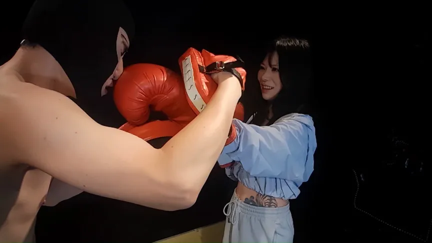 白凰レンカ様のボクシングトレーニング＆ぼこリンチ（その1 練習からの昇天編）