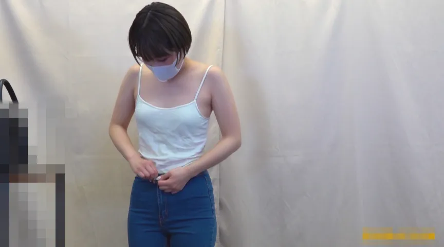 【検診着替え】【検診の裏側】春の健康診断に訪れた短大生