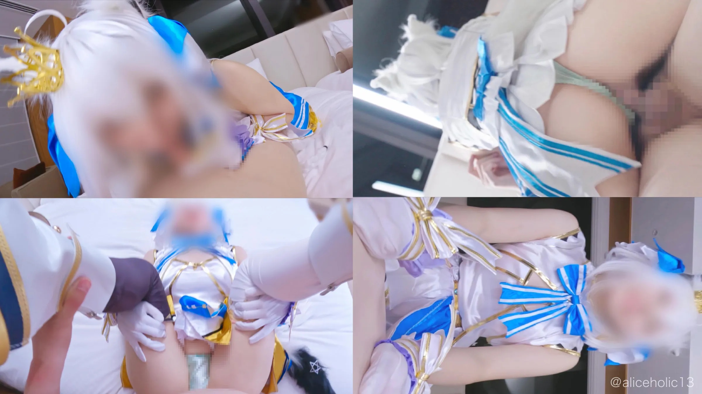 ケモ耳コスプレアイドル動画２本セット 【ライブ直前発情アイドル生子宮に精子注入 ライブ衣装着たまま中出しえっち】【生〇メ童貞喪失逆転枕営業 弱みを握られ尊厳剥奪生中肉ディルドにされてしまう動画】