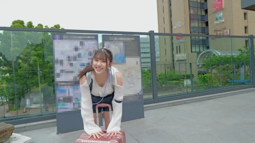 地方娘、上京お泊り。全部初めて。華奢×巨乳の恥じらいウブ天使。イキすぎて泣きそう!震える声で懇願しても止まらないピストンに痙攣のけ反り、足ガクガクになりながらもSEXにハマっていく…