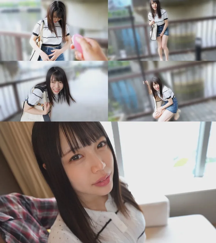 清楚な見た目でエグい量の潮吹きしちゃうドM美大生わこちゃんと、初撮り。