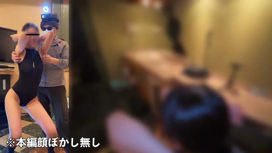 Fカップ美乳メガネの似合うおしとやか系素人さんが逃げ出せない立ちくすぐりで腰へこケツ振り絶叫！