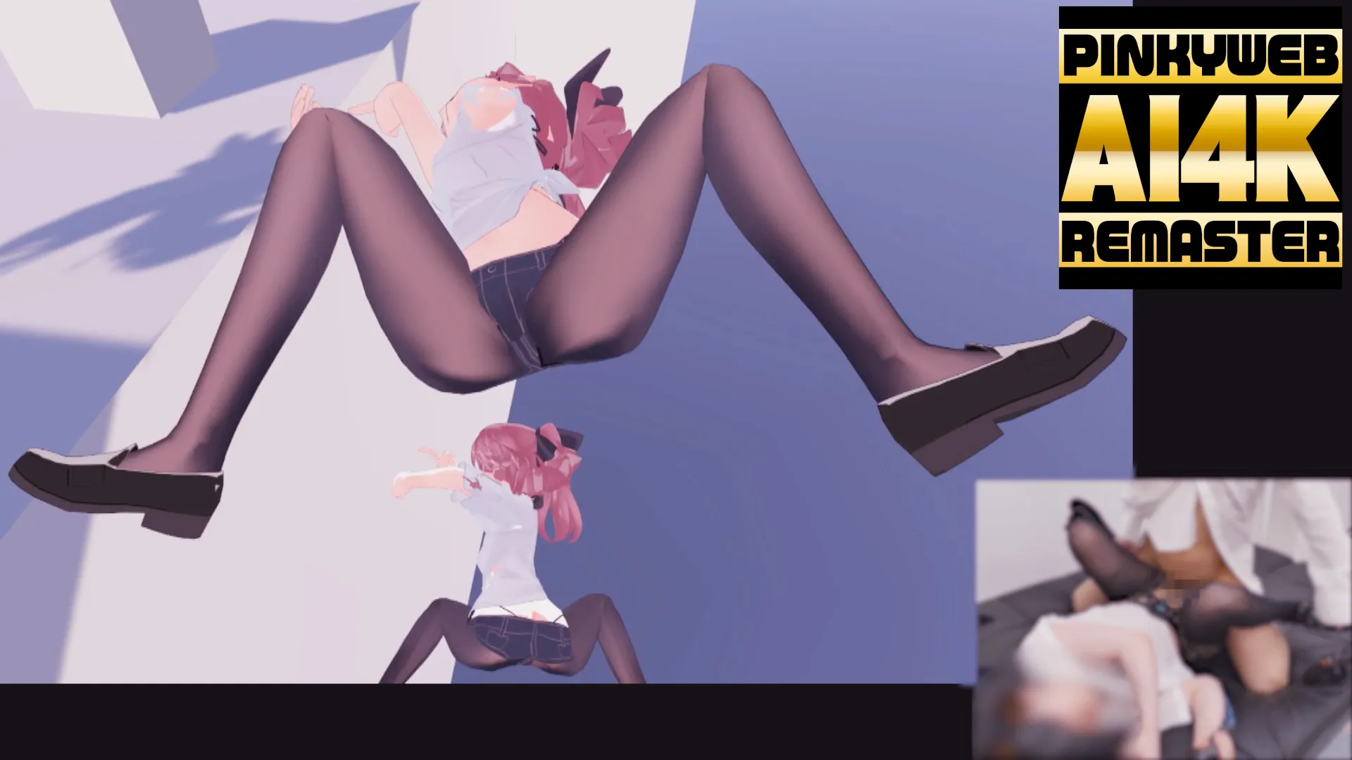 【AI 4K REMASTER】つむぎちゃん3枠目+コスプレ実写