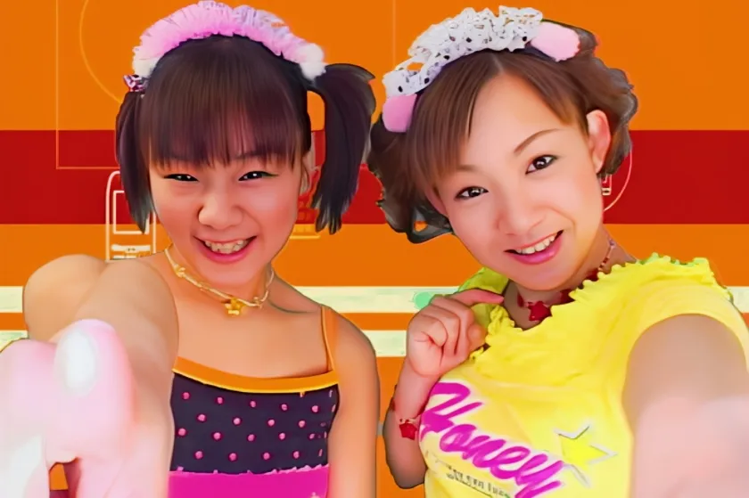 【ハロプロW辻希美＆加護亜依パロディAV】【AIリマスター版】加護辻井 史上最強・最小AVユニット誕生!!