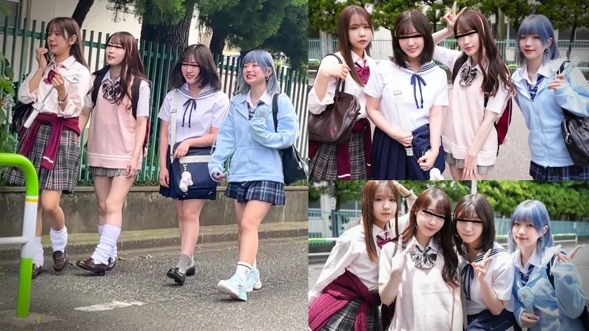 【JK昏睡レイプ】【育ち盛りの仲良し4人組】サブカルとギャルの異文化交流：T18＆L18