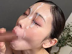 大量ザーメンぶっかけ顔射！35