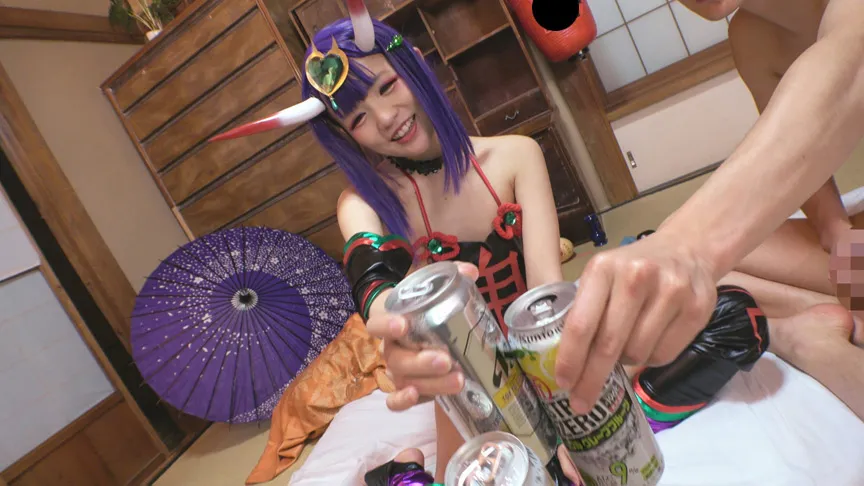 ○えば○うほどエロくなる！淫乱酒乱どすけべクソ雑魚メスガキレイヤー真性生中出しファック