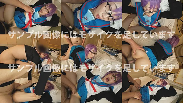 【AI4K化作品】【アヘ顔】体格差セックス！ 押し潰し種付けセックスでエロ顔痙攣イキ眼鏡っ娘が舌出しアヘ顔生チンポ絶頂！！