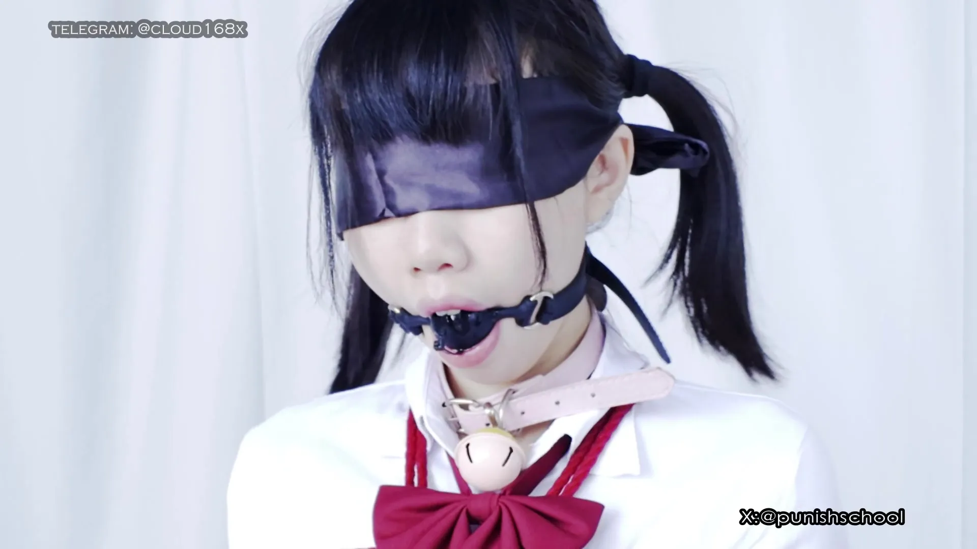 女子校生なのに**＋ギャグボール**を受けてしまう奈奈 前編