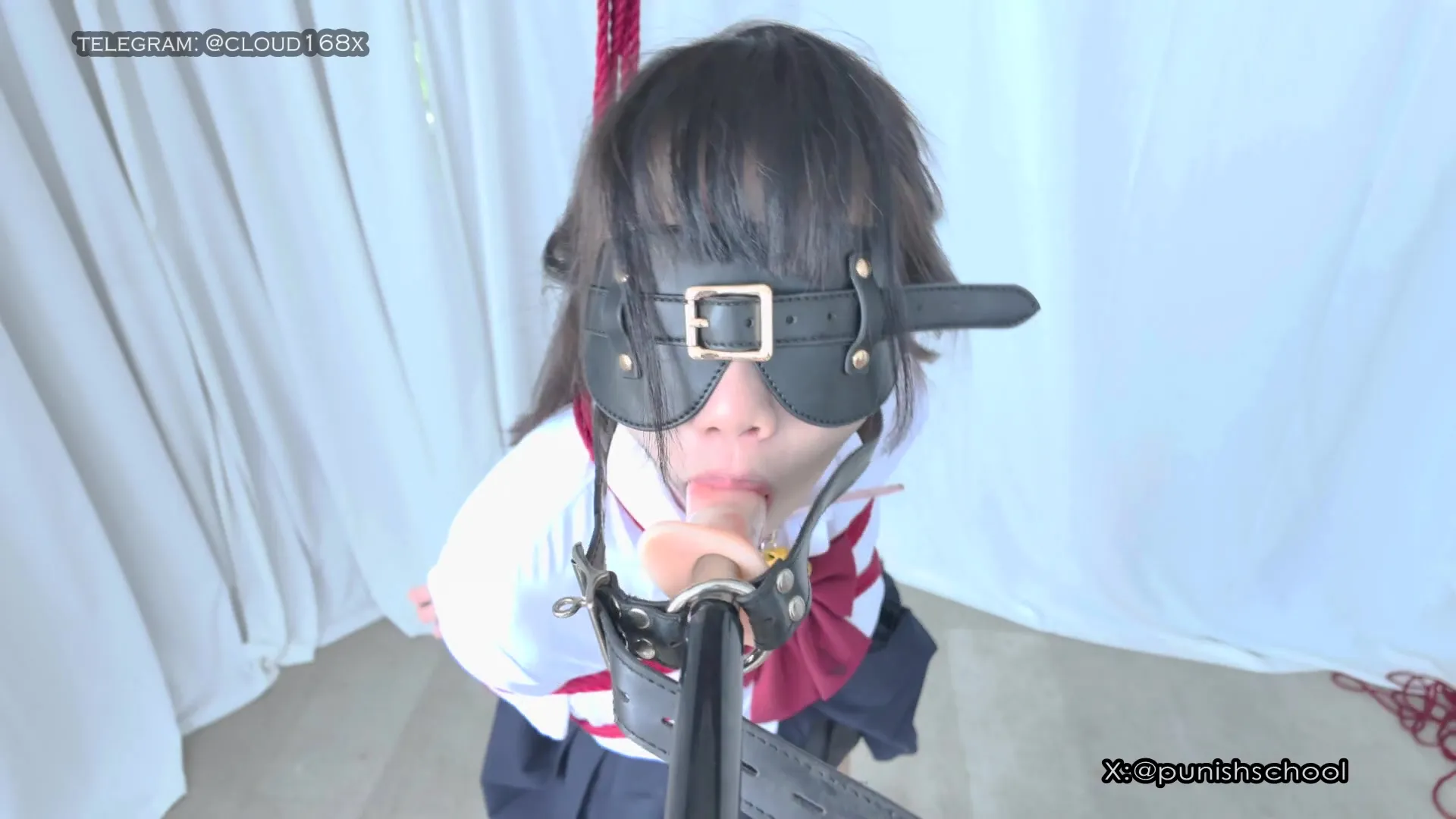 女子校生なのに緊縛＋ギャグボール調教を受けてしまう奈奈 後編