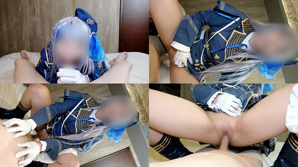 手袋でさわさわ♡えっちないなずらレイヤーは生意気に騎乗位でイカせちゃう