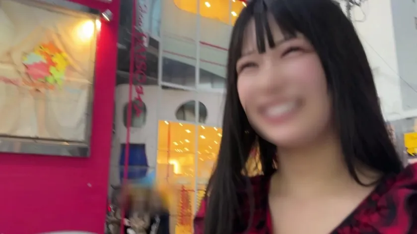 【初々しい19歳 はじめてのハメ撮り】アプリで出会った巨乳黒髪JDとラブラブ濃厚セックス！