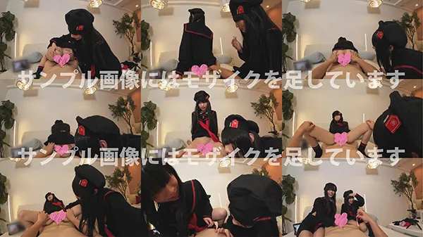 【AI4K化作品】【ヘッドマウント】悪戯系メカクレモブに囲まれてハーレム３Pセックス！ その２　主観視点でマンコ横並べ＆重ね食い！！