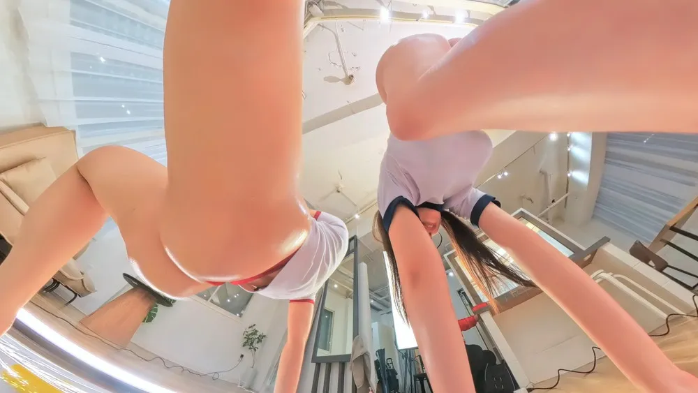 【永井マリア ももちの】W巨尻♥ツイスターゲーム★