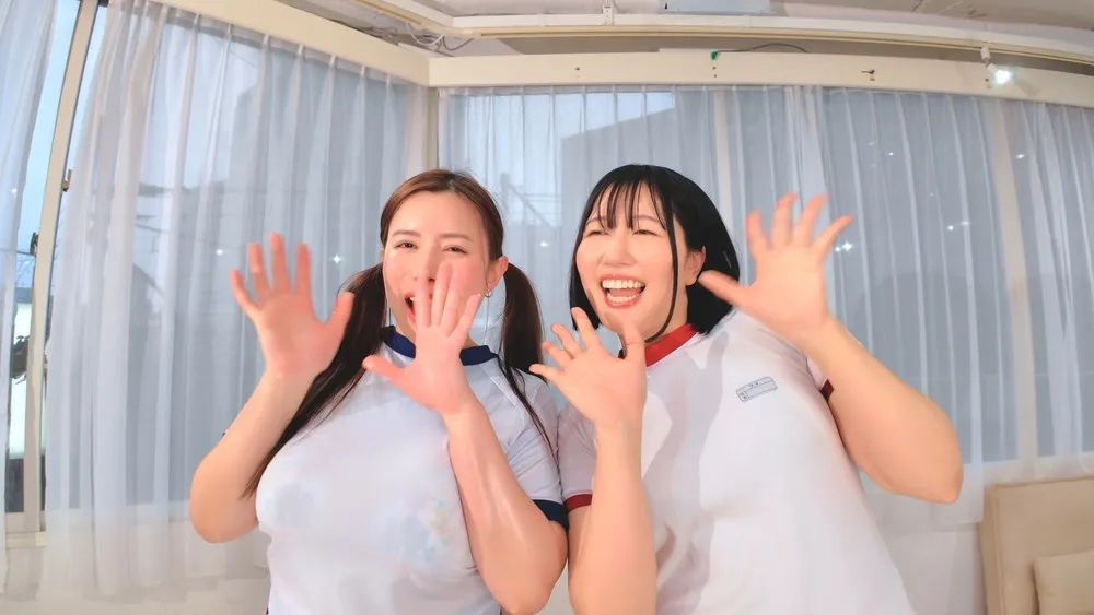 【永井マリア ももちの】W巨尻♥ツイスターゲーム★