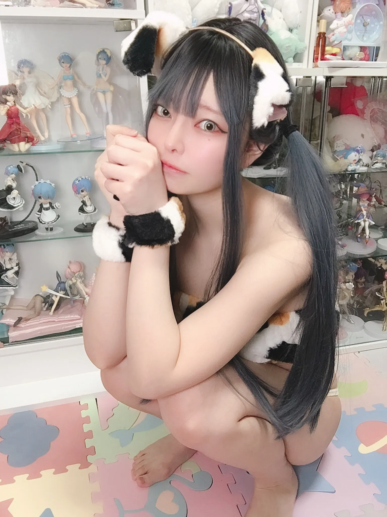 【三毛猫ビキニ】【夏目つなり】【🔞動画】アナルをグポグポ〇〇〇て💓イキまくり💓10連発潮吹き‼️😍❣️