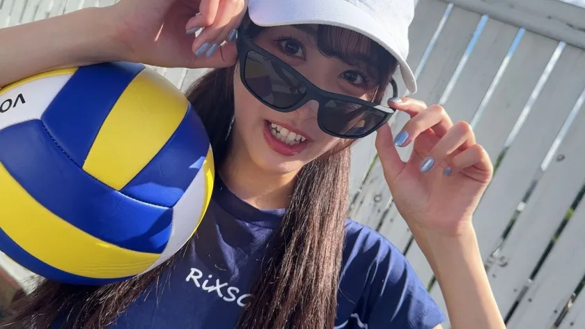 真夏の砂浜で完全燃焼!全身汗だく!ビーチバレー女子の一球入魂SEX !小野坂ゆいか