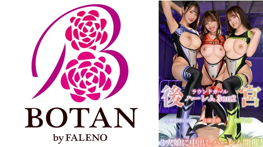 後宮 ラウンドガールハーレム３on２小野坂ゆいか 佐藤愛瑠 若月もあ