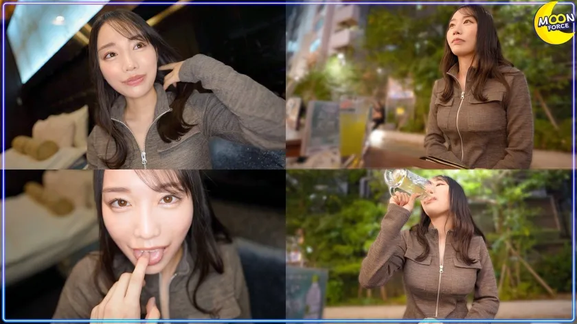 美巨乳すぎるオレの溺愛カノジョ×久々デートの〆はやっぱりラブホ！→上着のジッパーおろせば奇麗すぎるおっぱいがボロンっ→相性も締まりも抜群なオレ専用マンコに中出し！激甘注意な特濃イチャラブSEX！【つきね(アパレルショップ店員)】