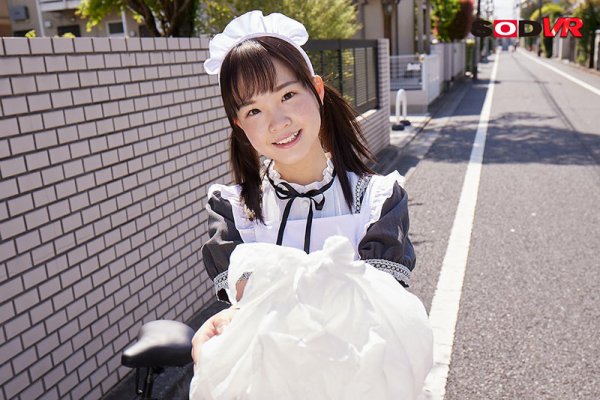 【工藤ララ】【VR】ウー○ーメイド裏バイト交渉 男の家なのに油断してお尻をこっちに向けるから、思わず後ろからハメてかわいいお顔にたっぷり精子のぶっかけトッピング♪