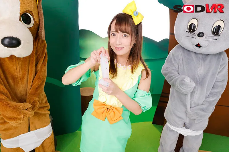 【倉多まお】【VR】性教育番組 オナサポのおねえさんといっしょにあそぼう～テレビの前のキミもおチンチンを触って、い～っぱいピュッピュしようね！～