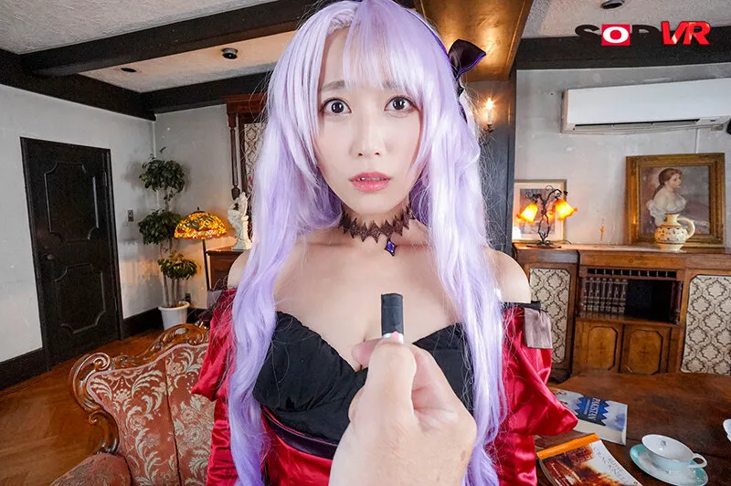 【倉多まお】【にじさんじ 壱百満天原サロメ】【VR】執事の僕を見下す縦ロールの悪役令嬢を催眠ライトで完全屈服！オホ声＆丁寧語淫語連発！