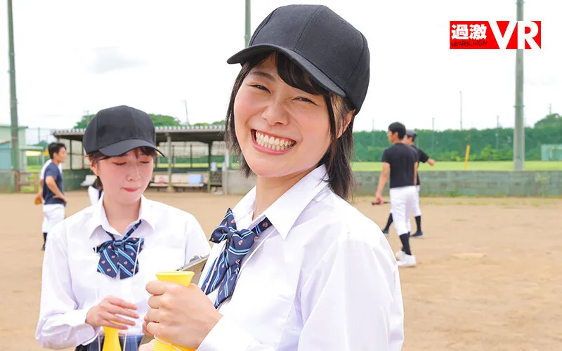 【JK】【VR】いつも笑顔の新人マネージャーはおしゃぶり天使！お局マネージャーに怒られた僕をベンチでこっそりフェラ/連続射精/汗だくSEXで励ましてくれる青春部活体験VR 如月ゆの