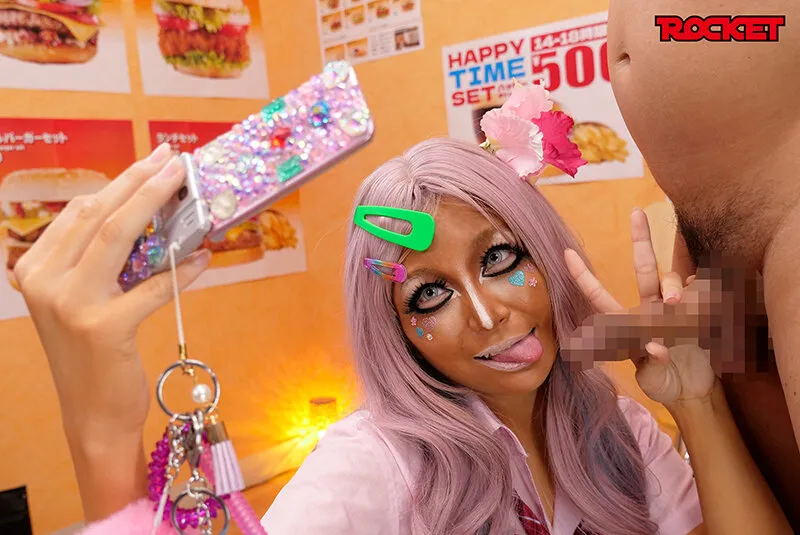 【佐藤ののか 山本蓮加】【JK】妄想アイテム究極進化シリーズ 強制マンバギャル化ビーム