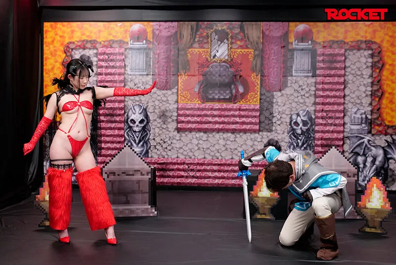 【有加里ののか 加賀美さら 沙月恵奈】同じセリフしか言わないRPGのモブキャラを犯しまくりたい！パート3