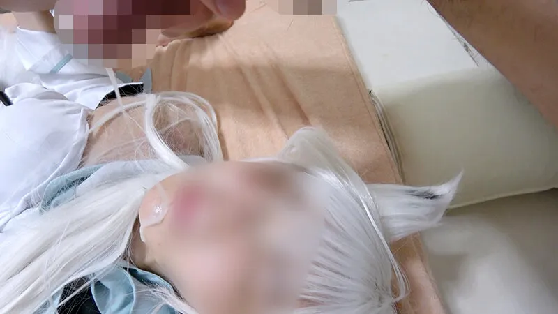 【杠えな】【ホロライブ 白上フブキ】【6P大乱交】アナル＆マ○コ二穴同時挿入成功【超ドM美少女レイヤー】ガチ泥酔して何でもOKしてくれるので【イラマ喉凹＆首絞めSEX】