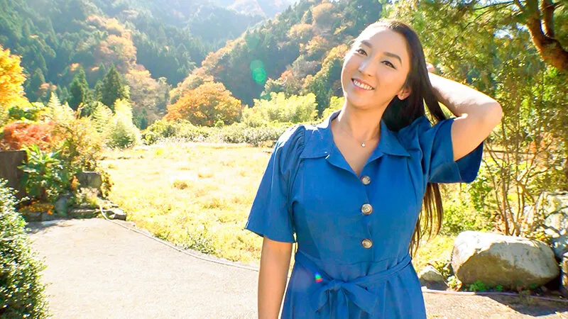 【本真ゆり】巨乳人妻温泉デート デカ乳輪Iカップ褐色肌デカ尻奥様真里32歳