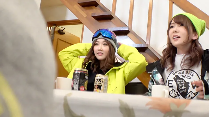 【大槻ひびき 推川ゆうり 波多野結衣 百永さりな】ゲレンデで見つけた美女をナンパして酔わせて脱がせてハメちゃいましたw 2