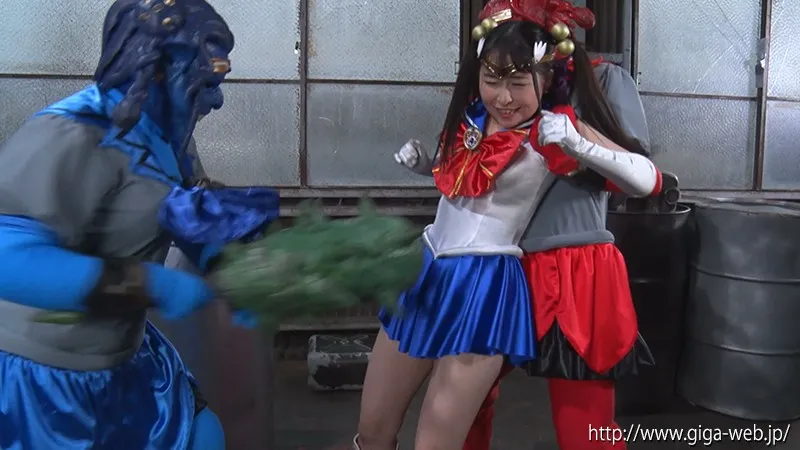 【辻芽愛里 成田つむぎ】【セーラームーン】美少女戦士セーラーディオーレ 魔獣となったフレイアとアクアスが襲う！