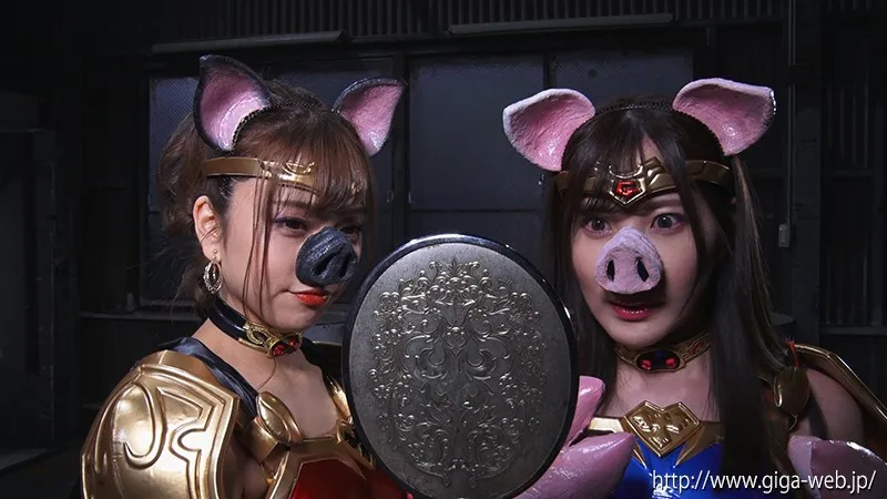 【岬あずさ 百瀬りこ】最強ヒロイン淫獣化計画 ガイアウーマンよ、メスブッタとなれ～