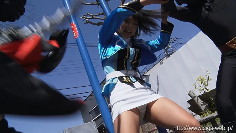 【柏原みゆき 渚みつき】ヒロイン討伐Vol.97 ～騎神戦隊レジェンミラー 第24話 ブルーフェンリルを消せ～