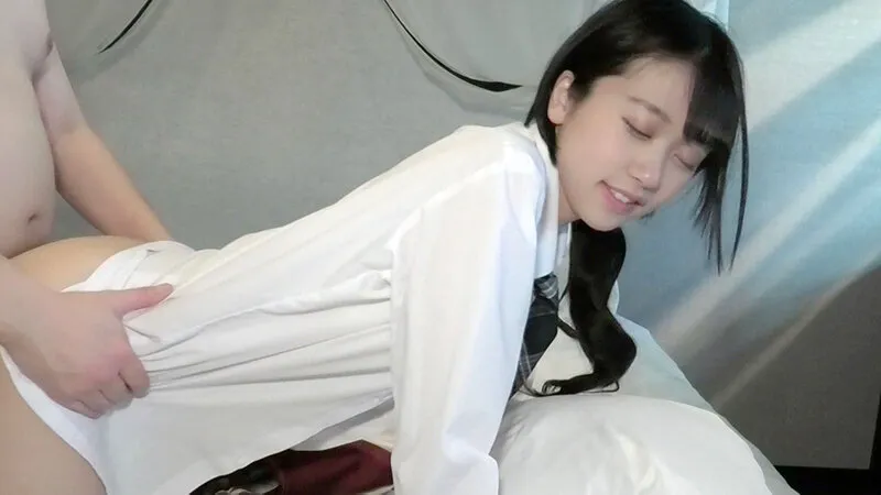 【奈築りお】【JK】パコ撮りNo.95 ゴム無しエッチなんてした事無いスタイルの良いJ●だけどマン●に生チンを這わせて「ダメダメ！入っちゃってる！」と言わせて連発中出し！