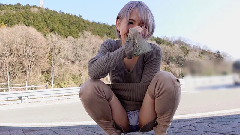 【朝日奈みお】危険卍野外露出ごっくん鬼行 生意気ちびギャル ちゃんみお