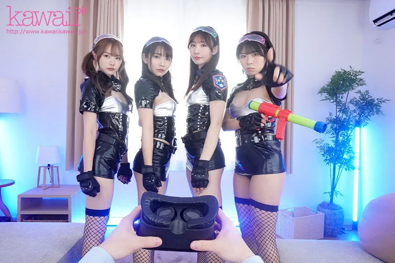 【VR】少子化の原因はVRだ！VR撲滅！生おっぱい生ま●こでザーメン根こそぎ膣中搾取 強●孕ませ執行サイバーポリス 松本いちか、枢木おあい、佐野なつ、伊東める（Nia）