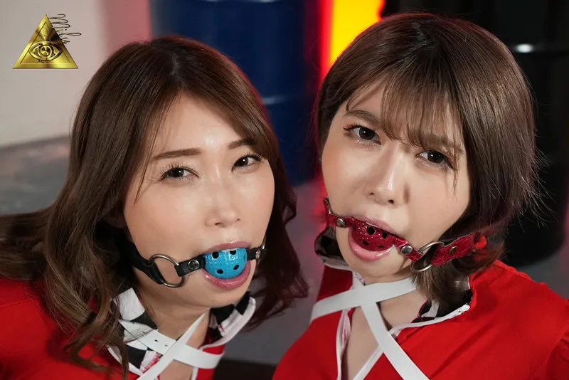 【有坂深雪＆佐伯由美香】Wレースクイーン拘束逝かせ