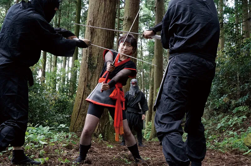 【塚田詩織 成宮いろは 羽田希 よしい美希】本格時代劇エロドラマ くノ一 媚薬拷問の巻 4人4時間