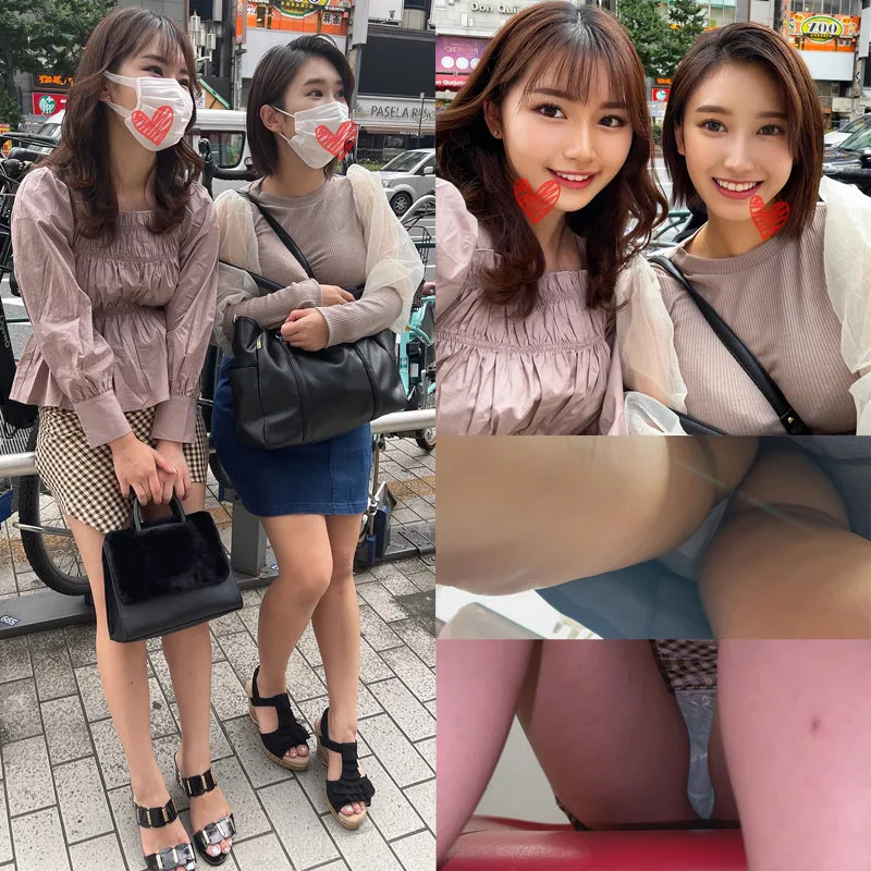 【如月夏希＆美波もも】M114ちゃん＆N114ちゃん【美容部員3Pハメ撮り流出】