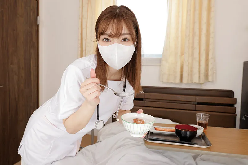 【VR】身体が良いマスク美女の看護師に胸、口、アソコで、毎日、毎日、射精させられる入院生活。