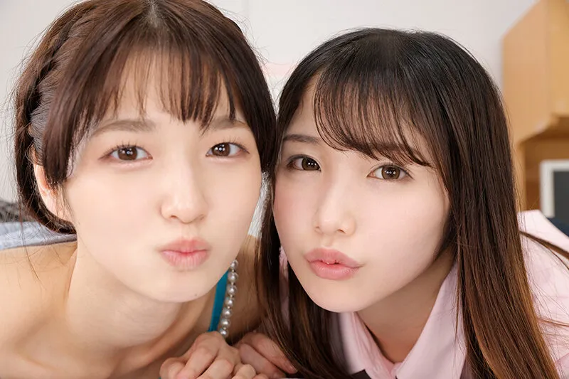 【倉本すみれ＆牧野みおな】【VR】小さい頃から美人姉妹と家族ぐるみで付き合いのあったボク！そんな2人が入院したボクのお見舞いに！それぞれとイイ感じに関係を持っていたけど、2人同時にお見舞いに来てしまい「一緒に気持ち良くなろうよ」と逆3Pで興奮してしまったボクは何度も種絞り生中出し…