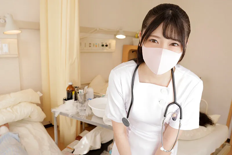 【皆瀬あかり】【VR】マスク美女の看護師に退院するまで見つめられ、射精させられる入院生活2